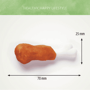 Antos skanėstai šunims  su vištiena D'light Drumsticks 400g - papildoma nuotrauka 3