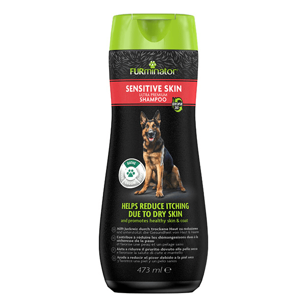 FURminator Sensitive Skin šampūnas šunims, 473ml