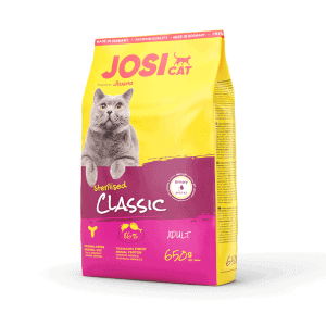 JosiCat Sterilised Classic sausas pašaras katėms, 650 g