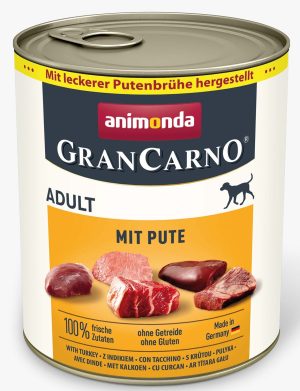 Animonda GranCarno Adult: konservai suaugusiems šunims su kalakutiena, 800 g - papildoma nuotrauka 2