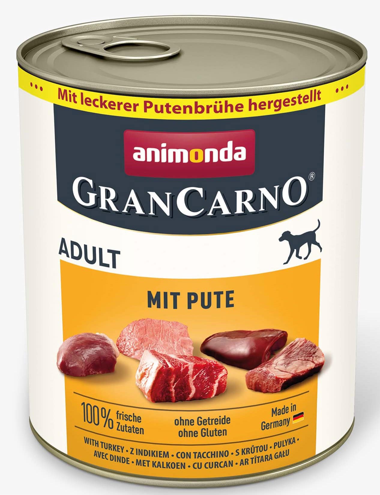 Animonda GranCarno Adult: konservai suaugusiems šunims su kalakutiena, 800 g