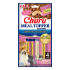 Churu Meal topper skanėstas katėms maistui gardinti su tunu ir lašiša, 4 vnt.
