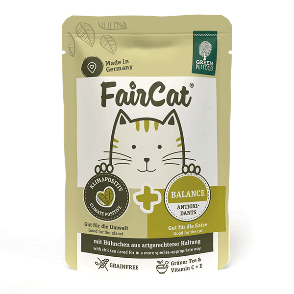 Green Petfood Fair Cat Balance konservuotas pašaras katėms, 85 g