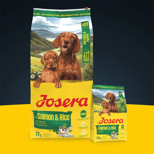 Josera Mother and Puppy sausas pašaras šunims vaikingoms kalėms ir šuniukams su lašišair ryžiais, 12,5 kg - papildoma nuotrauka 2