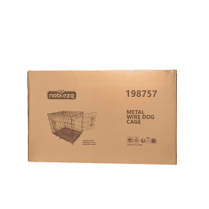 Nobleza metalinis narvas gyvūnui XXL, juodas, 121x76.5x81cm - papildoma nuotrauka 6