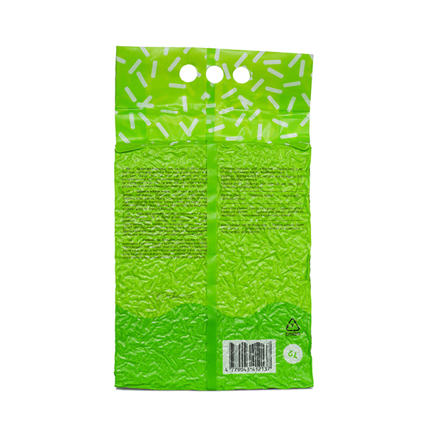 Expertus Tofu kraikas katėms, žaliosios arbatos kvapo, 6l (2,6kg) - papildoma nuotrauka 3