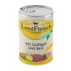 Landfleisch konservai šunims, paukštiena+ryžiai, 400g