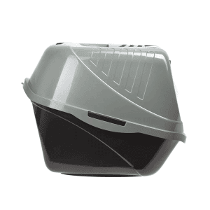 Ecomfy uždaras tualetas katėms eco, pilkas, 54x40x40 - papildoma nuotrauka 2