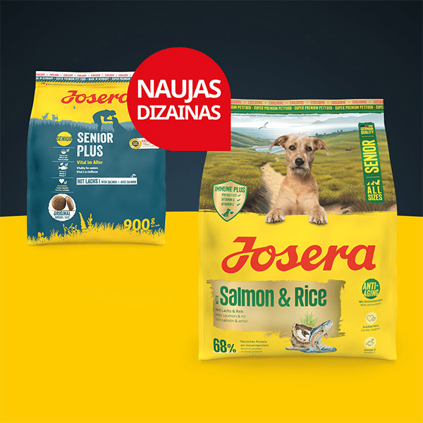 Josera SeniorPlus vysresnio amžiaus šunims su lašiša, 900 g - papildoma nuotrauka 3