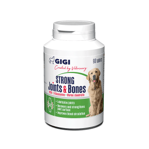 GIGI STRONG Joints   Bones papildas šunų kaulų ir sąnarių funkcijai, N90