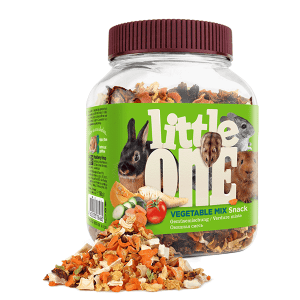 Little one skanėstas graužikams daržovių mišinys, 140 g