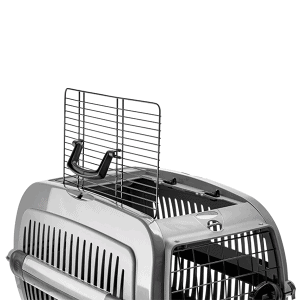 Ecomfy transportavimo boksas COSMOS OPEN ECO M, juoda/pilka, 58,5X38X38,5 cm - papildoma nuotrauka 4