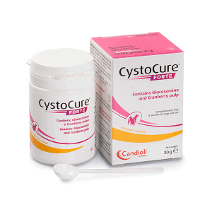 Candioli Cystocure Forte milteliai, šunims ir katėms, 30g