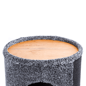 Ecomfy draskyklė katėms tube eco, pilka, 36x63 - papildoma nuotrauka 4