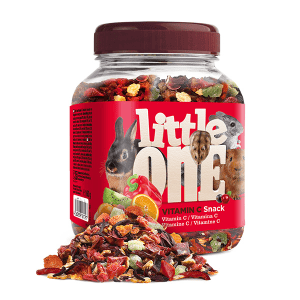 Little one skanėstas graužikams Vitaminas C, 160 g