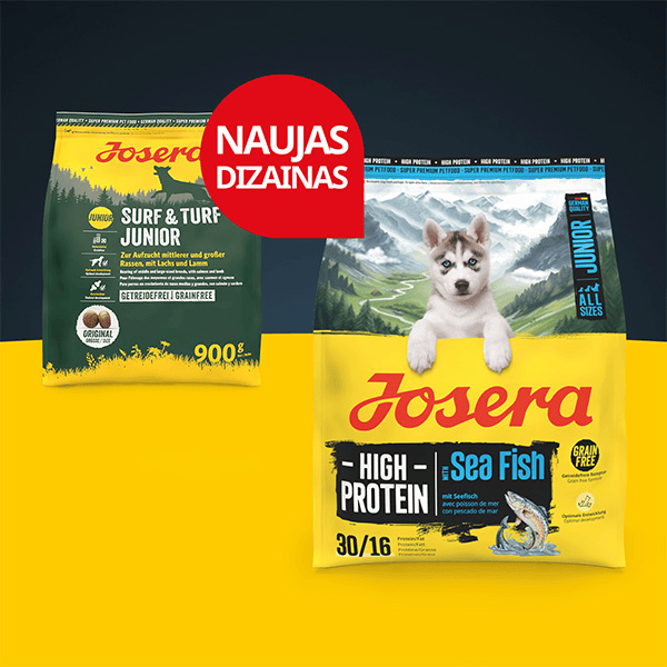 Josera High Protein Junior Sea Fish sausas pašaras jauniems šunims su žuvim, 900 g - papildoma nuotrauka 3
