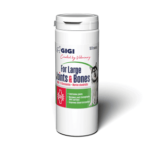 GIGI For Large Joints and Bones papildas didelių šunų kaulų ir sąnarių funkcijai, N100