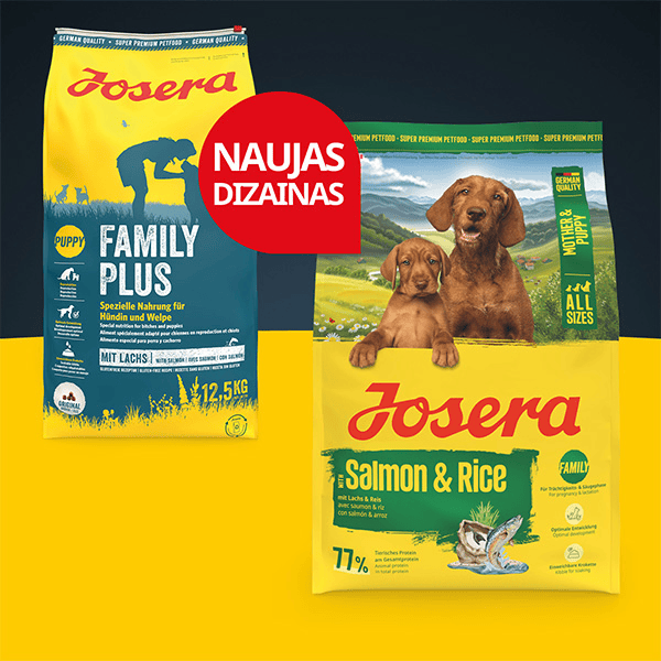 Josera Mother and Puppy sausas pašaras šunims vaikingoms kalėms ir šuniukams su lašišair ryžiais, 12,5 kg - papildoma nuotrauka 3