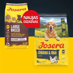 Josera Adult Chicken and Rice M/M sausas pašaras vidutinių ir didelių veislių šunims su vištiena ir ryžiais, 12,5 kg - papildoma nuotrauka 3