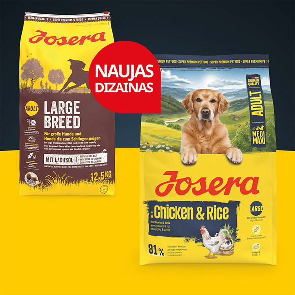 Josera Adult Chicken and Rice M/M sausas pašaras vidutinių ir didelių veislių šunims su vištiena ir ryžiais, 12,5 kg - papildoma nuotrauka 3