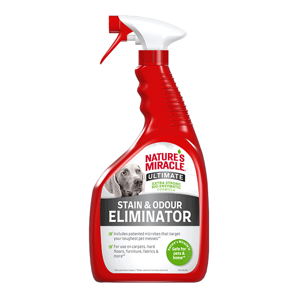 Nature's Miracle dėmių ir kvapų valymo priemonė ULTIMATE S+O šunims, 946 ml