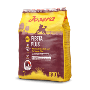 Josera Fiesta Plus sausas pašaras šunims su lašiša, 900 g