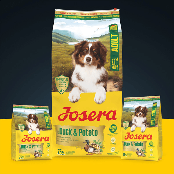 Josera Duck + Potato A/S begrūdis sausas pašaras šunims su antiena ir bulvėmis, 12,5 kg - papildoma nuotrauka 2