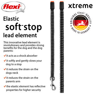 FLEXI pavadėlis šuniui Xtreme S juostinis 5m, oranžinis - papildoma nuotrauka 5