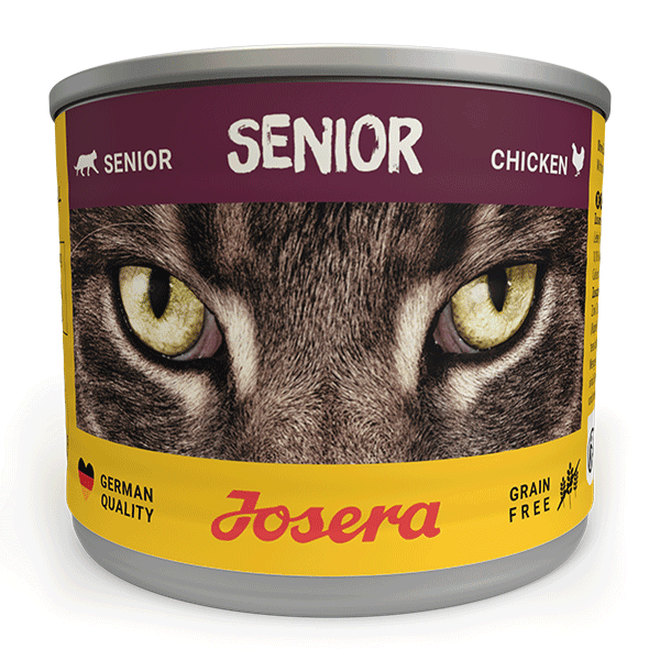 Josera Senior begrūdis konservuotas pašaras vyresnio amžiaus katėms, 200 g