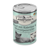 Landfleisch konservai katėms su  jautiena ir menke, 400 g.