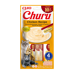 Churu kreminis skanėstas 10+ katėms su vištiena 4vnt