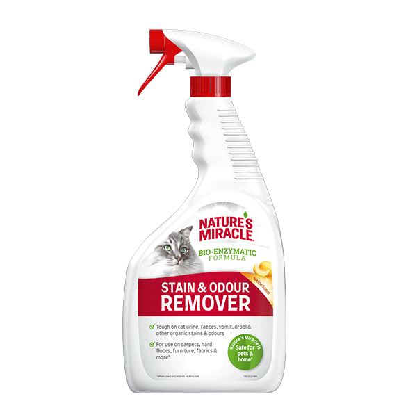 Nature's Miracle dėmių ir kvapų valymo priemonė S+O katėms melionų kvapo,946ml