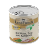 Landfleisch konservai šuniukams, vištiena, antiena, bulvės, 800g