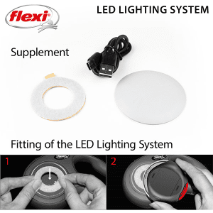 FLEXI LED žibintuvėlis Akku su USB, pilkas - papildoma nuotrauka 3