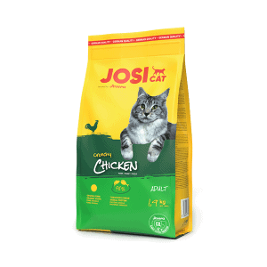 JosiCat Crunchy Chicken sausas pašaras katėms su vištiena, 1,9 kg