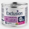 Exclusion Hypoallergenic konservai šunims su kiauliena ir žirniais 200 g