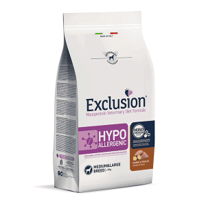 Exclusion Hypoallergenic sausas šunų maistas su triušiena ir bulvėmis M/L 12 kg - papildoma nuotrauka 2