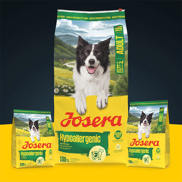 Josera Hypoallergenic begrūdis sausas jautriems pašaras šunims su vabzdžiais, 900 g - papildoma nuotrauka 2