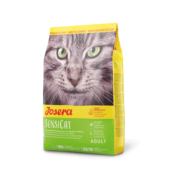 Josera SensiCat sausas pašaras jautrioms katėms su paukštiena, 400 g