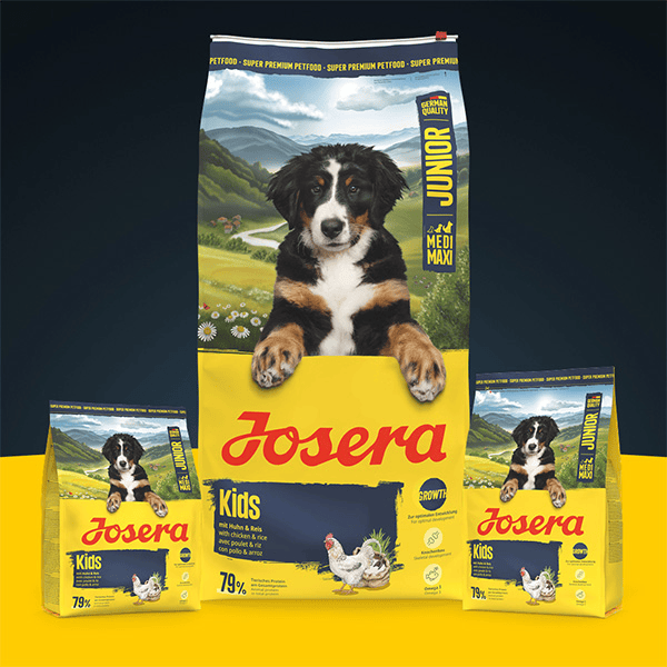 Josera Kids sausas pašaras jauniems šunims su paukštiena, 3 kg - papildoma nuotrauka 2