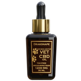 Drakonape plataus spectro CBD aliejus 1200mg, 30 ml