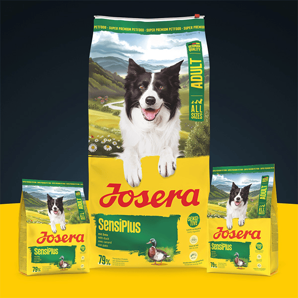 Josera SensiPlus sausas pašaras jautriems šunims su antiena, 900 g - papildoma nuotrauka 2