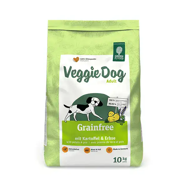 Green Petfood VeggieDog Grainfree begrūdis sausas pašaras šunims, 10 kg - papildoma nuotrauka 2