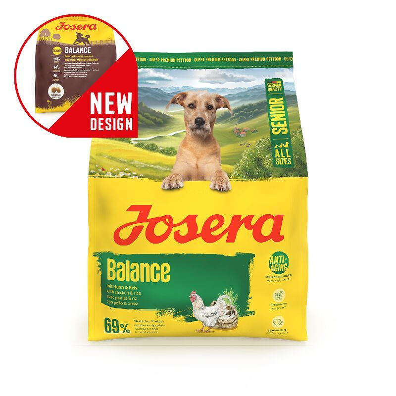 JOSERA BALANCE pašaras šunims su vištiena, 12,5 kg