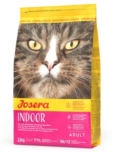 Josera Indoor 2 kg - sausas maistas naminėms sterilizuotoms katėms - papildoma nuotrauka 2