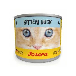 Josera Kitten Duck begrūdis konservuotas pašaras jaunoms katėms su antiena, 200 g - papildoma nuotrauka 2