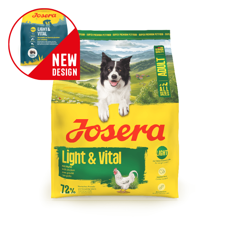 Josera Light & Vital 12,5 kg - sausas maistas linkusiems tukti šunims - papildoma nuotrauka 2