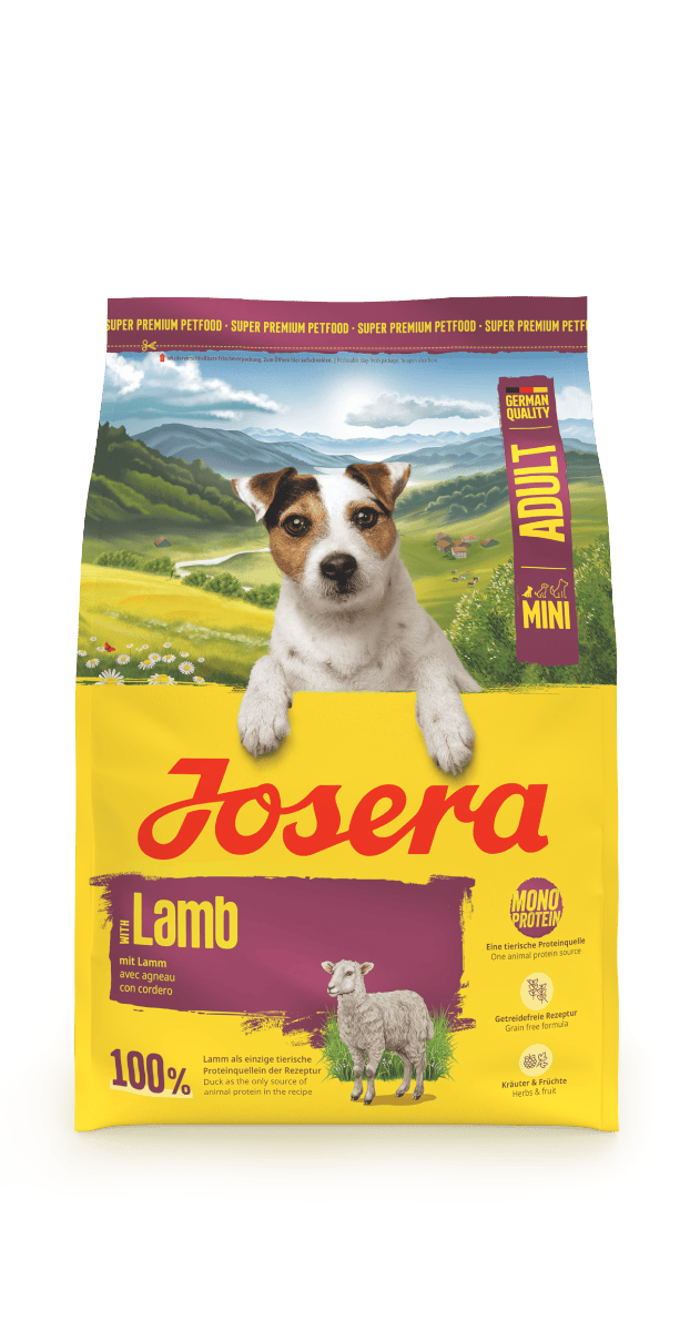 Josera Mini Lamb begrūdis (Mini Deluxe) 10 kg - sausas maistas mažų veislių šunims su ėriena - papildoma nuotrauka 3