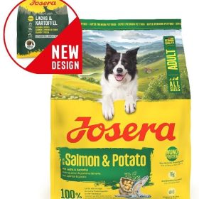 Josera Salmon & Potato 12,5 kg - begrūdis sausas maistas šunims su lašiša