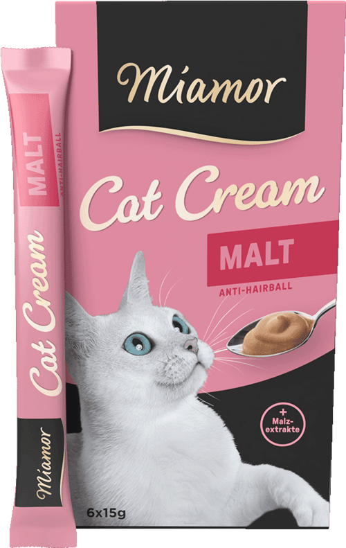 Miamor skanėstai katėms - salyklo ekstrakto kremas, 6*15 g, Miamor Malt Cream